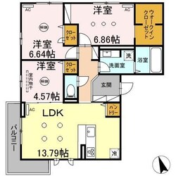 フォートレス福島町の物件間取画像